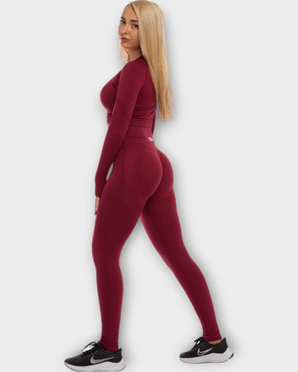 Pană fără sudură - roșu (culoarea vinului)