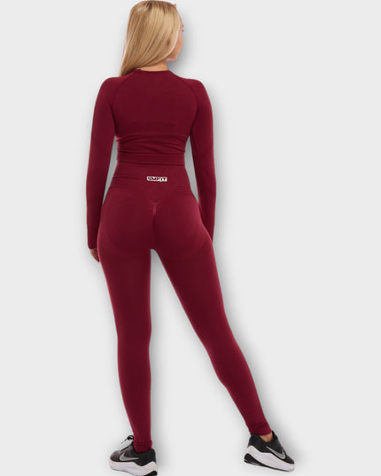 Pană fără sudură - roșu (culoarea vinului)