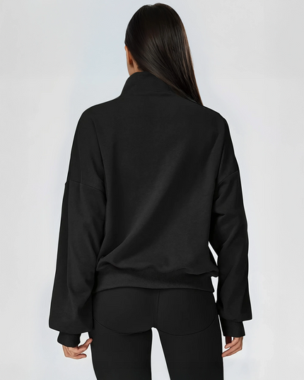 Суитшърт 4509 - Черен