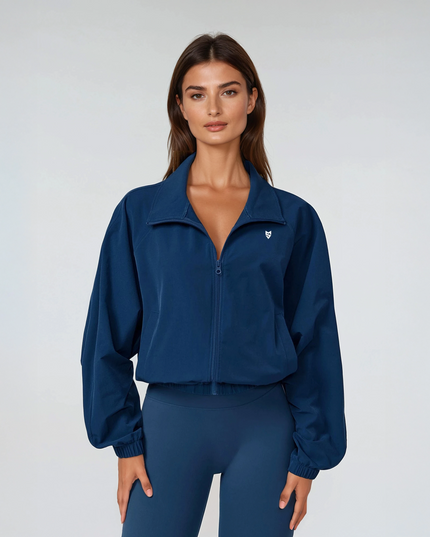 Олекотено Яке - Ветровка с Цип - Син