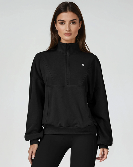 Суитшърт 4509 - Черен