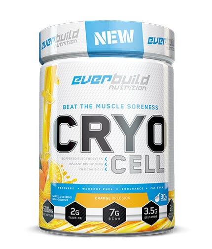 EVERBUILD Cryo Cell - BCAA + amestec de glutamină, citrulină și electroliți | Aminoacizi esentiali