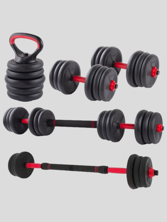 Set gantere și haltere 20, 30 sau 40 kg - Cel mai bun preț + 2 ani garanție | Seria Premium SMFit