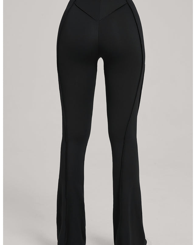 Bustieră cu paragate - Suport întărit și confortabil, cu tampoane - Negru 