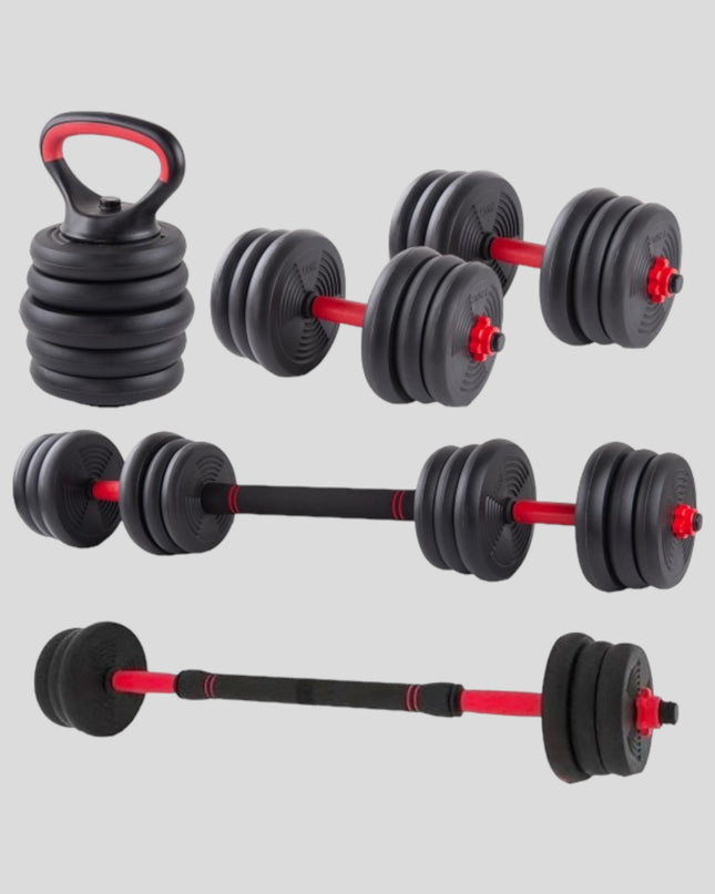 Set gantere și haltere 20, 30 sau 40 kg - Cel mai bun preț + 2 ani garanție | Seria Premium SMFit