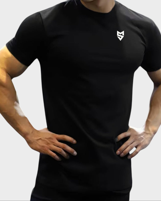 Мъжка Спортна Тениска 5001 - Черен