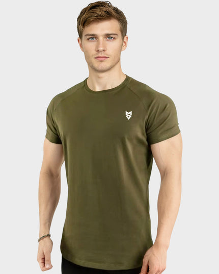 Мъжка Спортна Тениска 6648 - Зелен