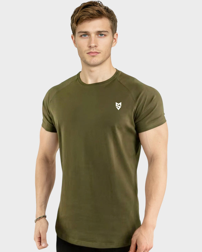 Мъжка Спортна Тениска 6648 - Зелен