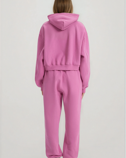 ПРЕДПРОДАЖБА: Анцуг Everyday, Долнище - Памук и Полиестер - Розов | Премиум серия SMFit - Наличен от 05.01