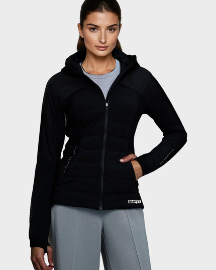 Jachetă de puf - Neagră