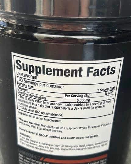 PHYSIQUE NUTRITION Creatine