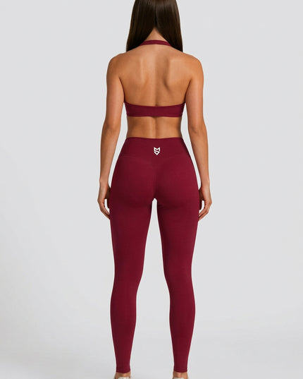 Bustieră Sport Ritmo - Sutien Captusat Push-Up - Negru