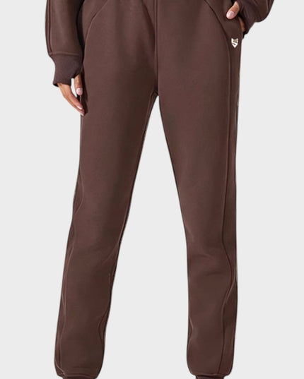 Trening, pantaloni sport - supra marime - negru