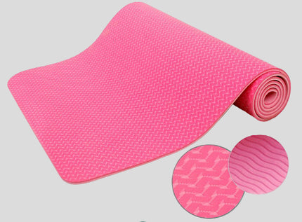 Covoraș de exerciții confortabil - antiderapant pentru yoga, pilates, gimnastică, fitness, aerobic - antibacterian | Seria Premium SMFit