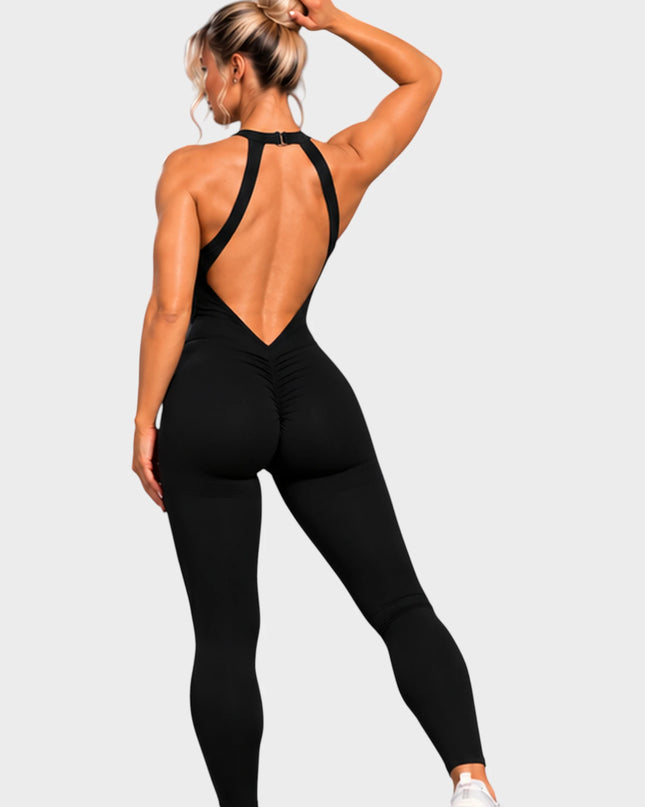 [AVANZARE - Disponibil din 10.04] Salopeta Dream Seamless - Scrunch Bum, cu inchidere | Puternic x feminin