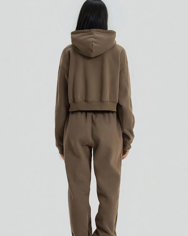 ПРЕДПРОДАЖБА: Горнище Everyday - Памук и Полиестер - Мока Мус (Кафяв) | Премиум серия SMFit - Наличен от 05.01