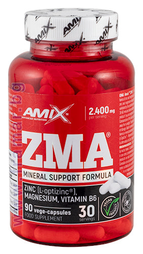 AMIX ZMA 90 tablete | Zinc, magneziu și vitamina B6
