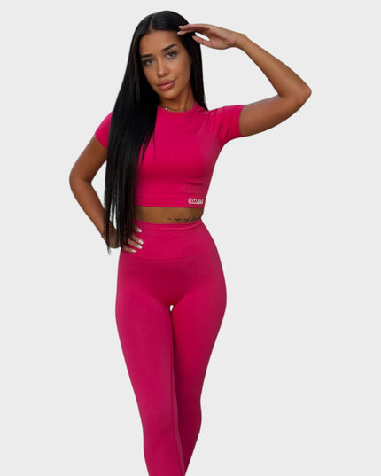 Tricou fără cusături - Pink Candy (Viva Magena)