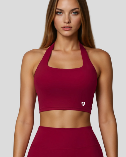 Bustieră cu paragate - Suport întărit și confortabil, cu tampoane - Negru 