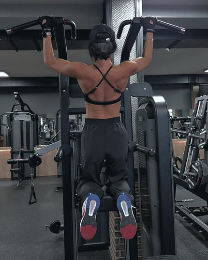 Pantaloni de trening - Pantaloni, Trening cu plasa - Negru