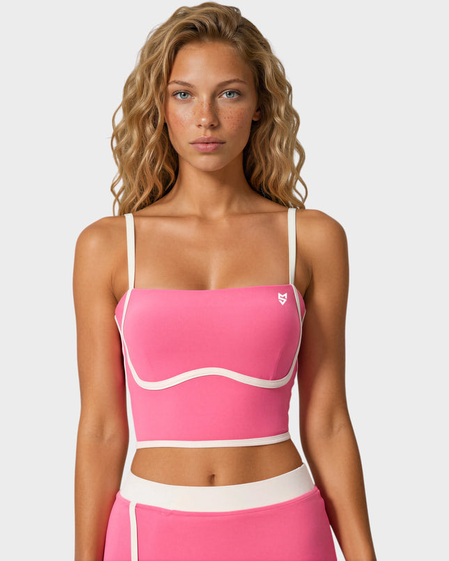 Бюстие Монако - Розов