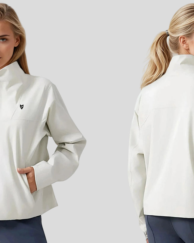 Дамско яке - Нежна прегръдка - Бял