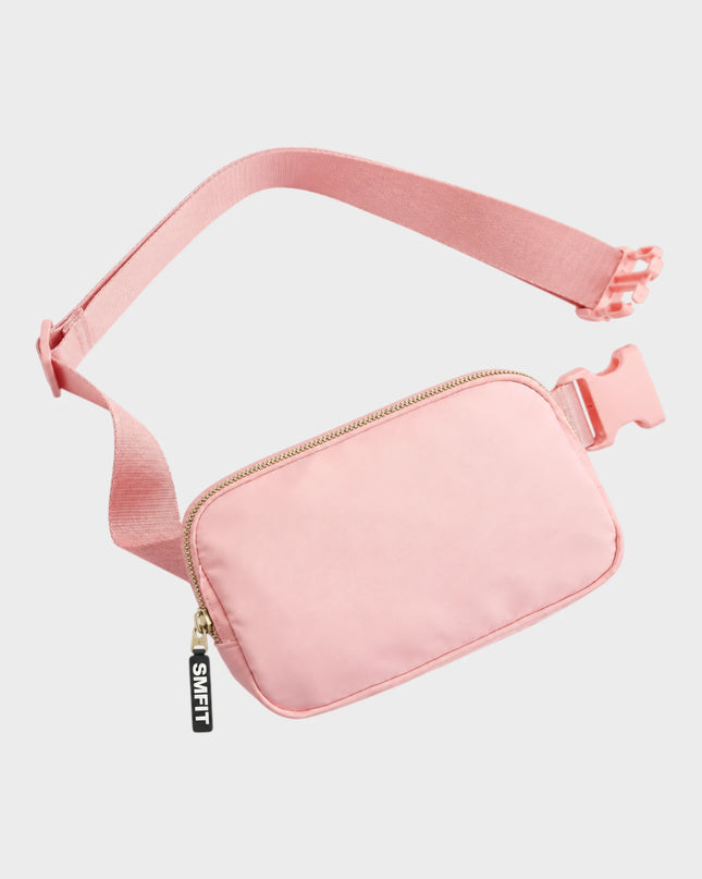 Чанта през кръста  - Розов - 0140-290