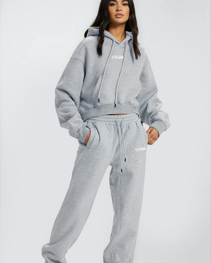 ПРЕДПРОДАЖБА: Горнище Everyday - Памук и Полиестер - Сив | Премиум серия SMFit - Наличен от 05.01