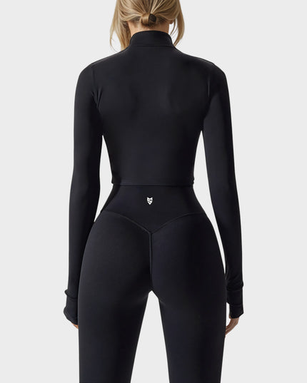 Bustieră cu paragate - Suport întărit și confortabil, cu tampoane - Negru 