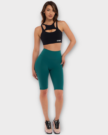 Jambiere scurte - Scrunch Bum - Verde | Seria Deluxe SMFit