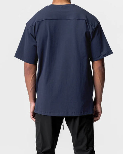 Tricou sport pentru bărbați - Albastru | Seria Deluxe SMFit