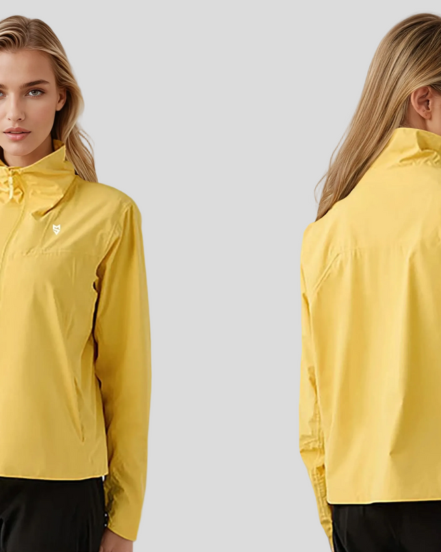 Дамско яке - Нежна прегръдка - Жълт