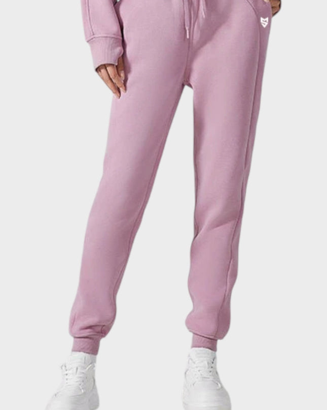 Trening, pantaloni sport - supra marime - negru