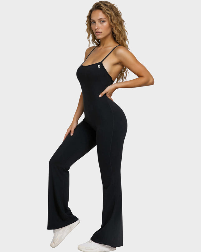 [ПРЕДПРОДАЖБА] Гащеризон с Висока Талия - Scrunch Bum и Широк Крачол | Strong x Feminine [Наличен от 15.02]