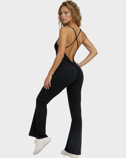 Гащеризон с Висока Талия - Scrunch Bum и Широк Крачол | Strong x Feminine