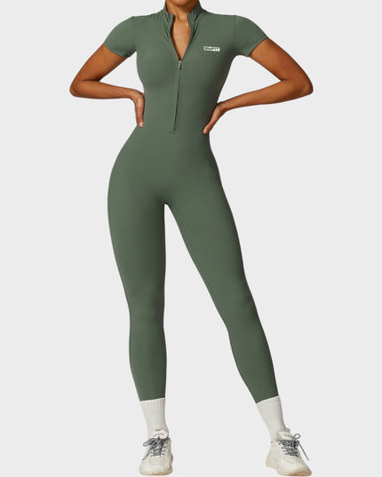 ПРЕДПРОДАЖБА: Безшевен Гащеризон - Стела (цял) - Зелен | Strong x Feminine - Наличен от 14.11