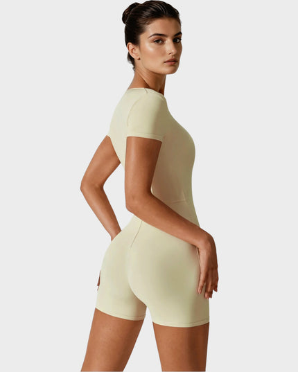 [AVANZARE - Disponibil din 10.04] Salopetă fără cusături - Scurtă | Puternic x feminin