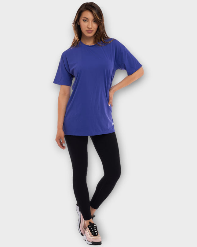Tricou: Tesatura cu uscare rapida si super confortabila, oversize - Albastru