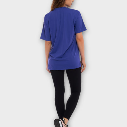 Tricou: Tesatura cu uscare rapida si super confortabila, oversize - Albastru