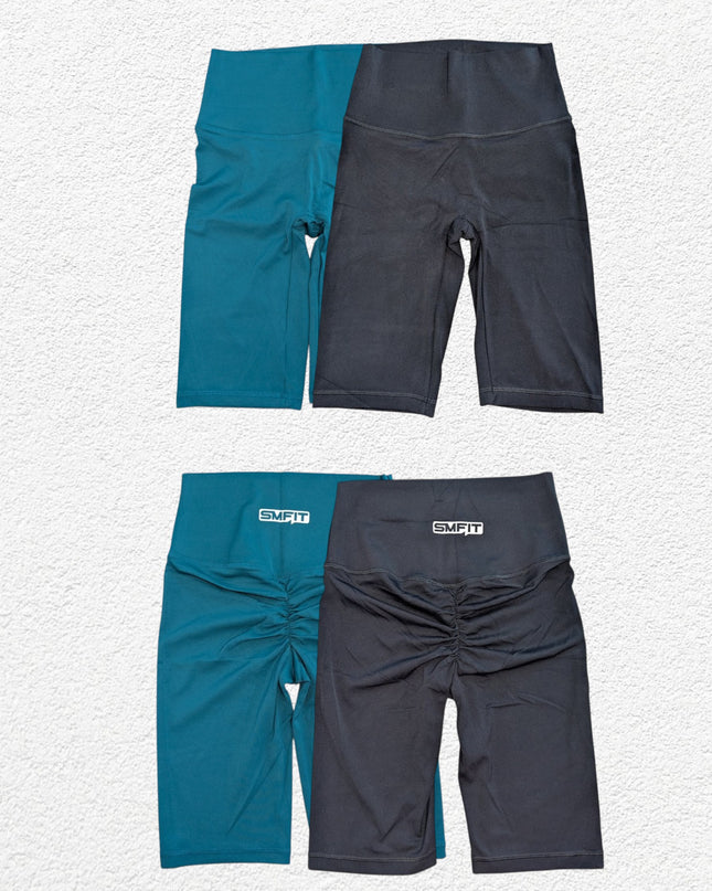 Jambiere scurte - Scrunch Bum - Verde | Seria Deluxe SMFit