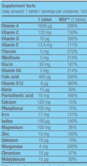 BIOTECH USA One A Day 100 Tablete.