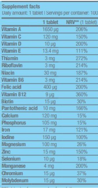 BIOTECH USA One A Day 100 Tablete.