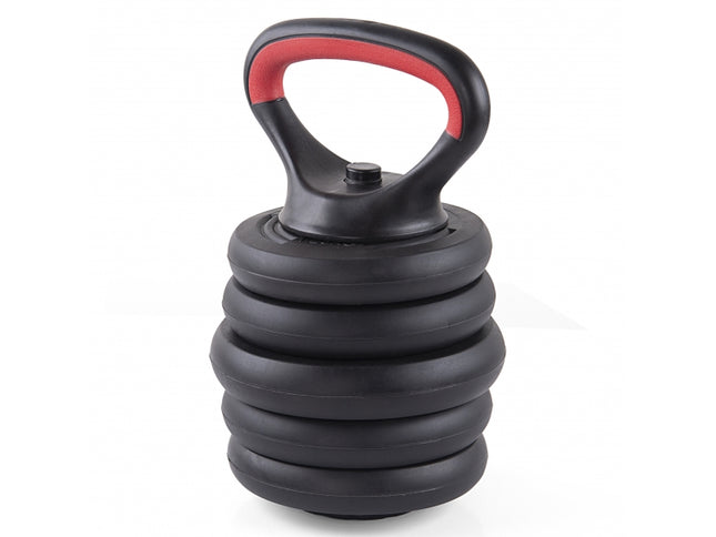 Kettlebell, gantere și gantere - 6 în 1 - până la 40 kg - gantere reglabile, gantere și kettlebell cu multiple combinații posibile